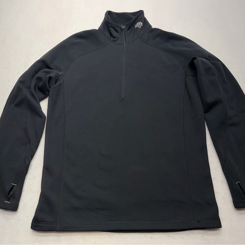 Mountain Hardwear 1/4 Zip Long Sleeve Pullover Shirt Men’s Size Large
